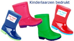 Kinderlaarzen met optie tot bedrukking