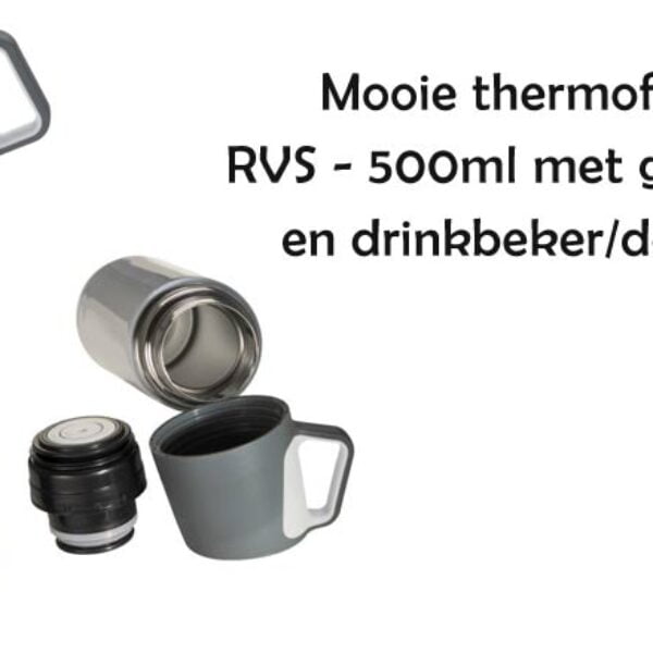 Mooie RVS thermofles