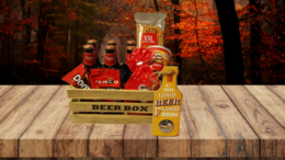 Houten bierbox 