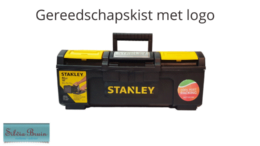 Gereedschapskist en koffer met logo van Stanley