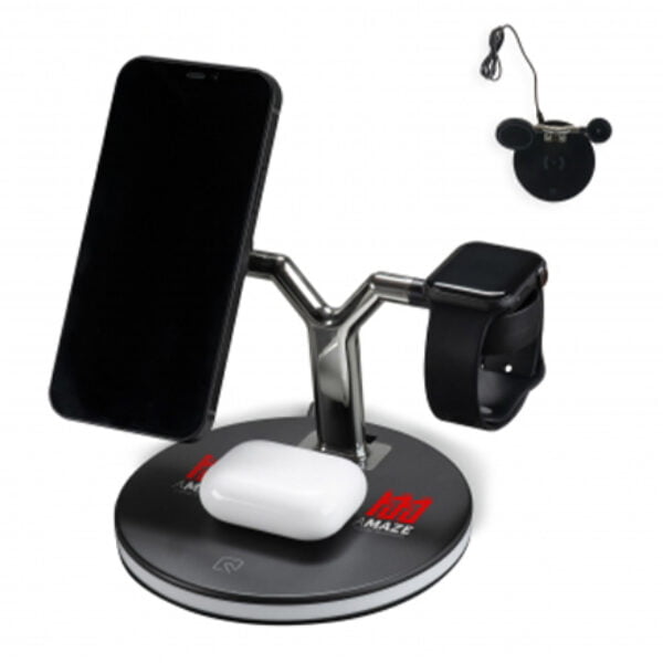 Draadloos 3 in 1 oplaad station Apple