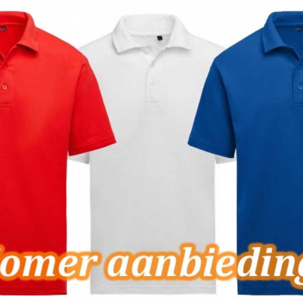 Polo 52052 met logo in diverse kleuren