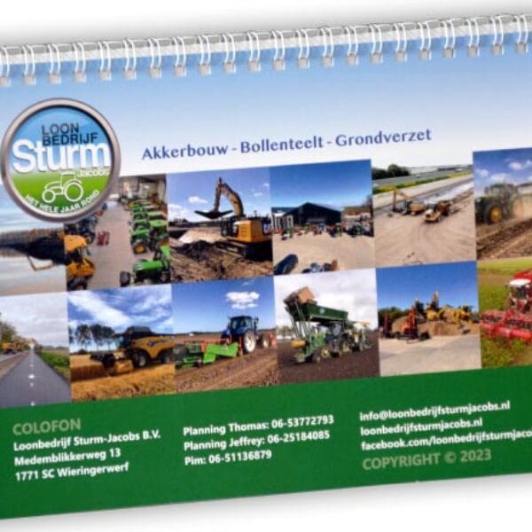  Handige Bureaukalender met bedrukking in eigen stijl