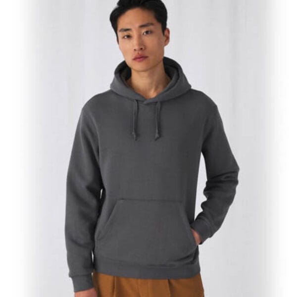 B&C kleding duurzame hoodie met logo