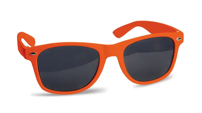 Oranje supporters zonnebril met bedrukking