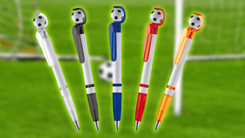 EK Voetbal pen met eigen logo