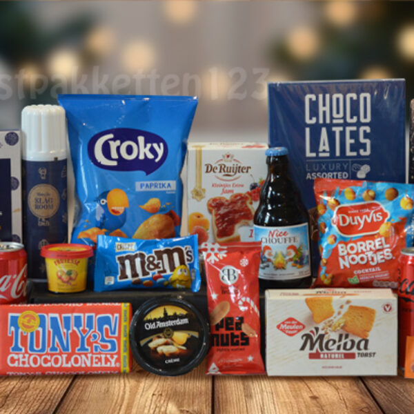 Luxe a-merken food kerstpakket