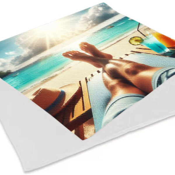 Badhanddoek sublimatie 70x140 cm fullcolour