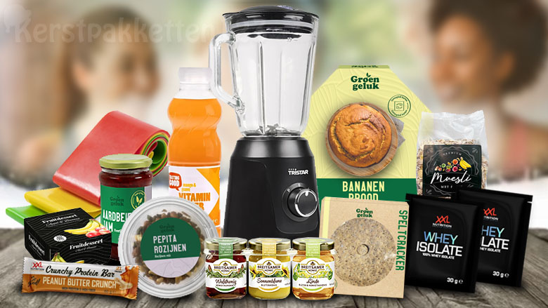 Healthy and Fit Blender kerstpakket – voor een frisse, gezonde start van het nieuwe jaar.