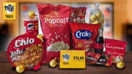 Beleef een knusse filmavond met het compacte Pathé Thuisbioscoop kerstpakket.